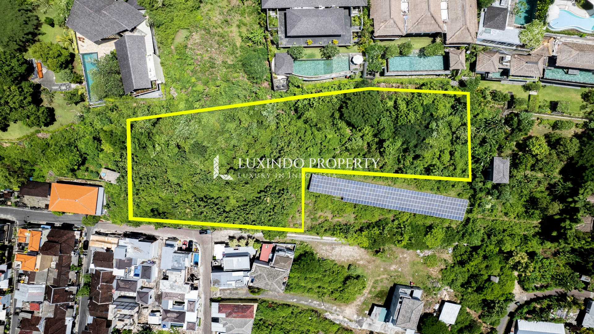 GOA GONG - HILLSIDE LAND WITH PANORAMIC VIEWS IN SOUTH BALI (FHL564)